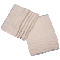 OsoCozy Pre-folded Unbleached Cloth Diapers 6 Pack