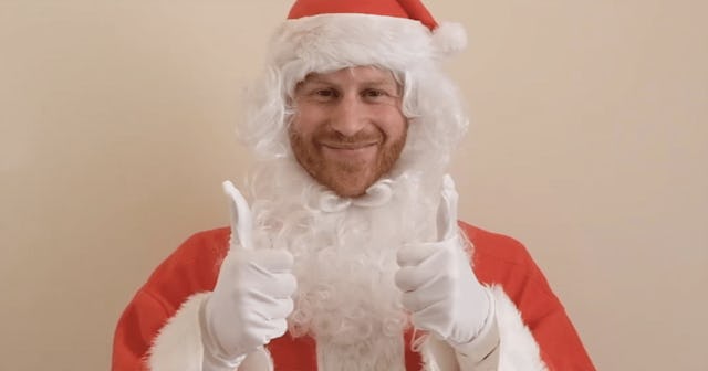 Prince Harry Santa Claus