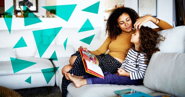 A mother and her daughter resting during "reset Wednesday"