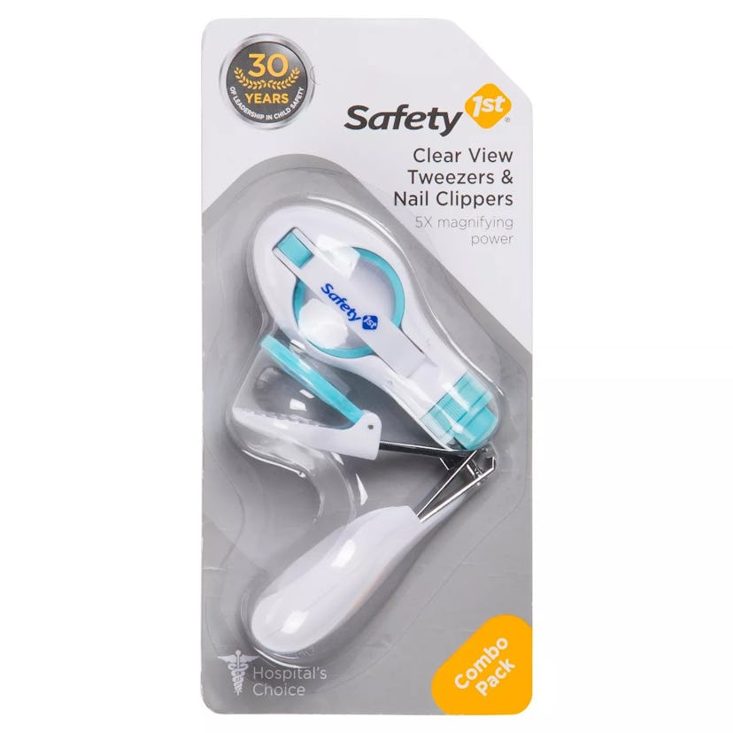 Safety 1st Clear View Tweezers and Nail Clippers Set