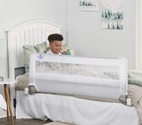 Regalo Swing Down 54-Inch Extra Long Bed Rail Guard