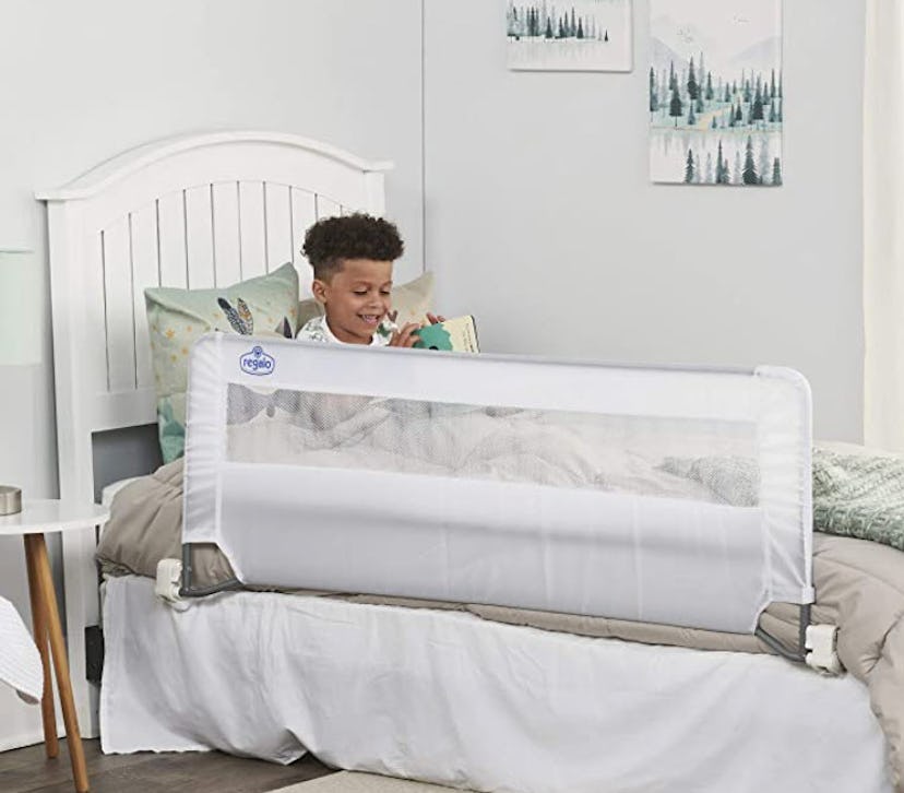 Regalo Swing Down 54-Inch Extra Long Bed Rail Guard