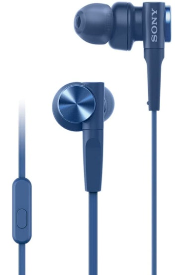 Sony MDRXB55AP Wired Extra Bass Earbud Headphones