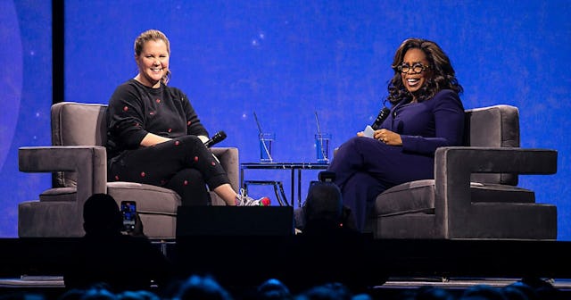 Amy Schumer and Oprah