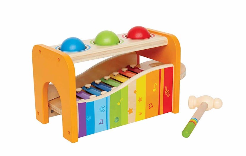 Hape Pound & Tap Bench With Xylophone