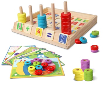 Lydaz Wooden Counting Puzzle