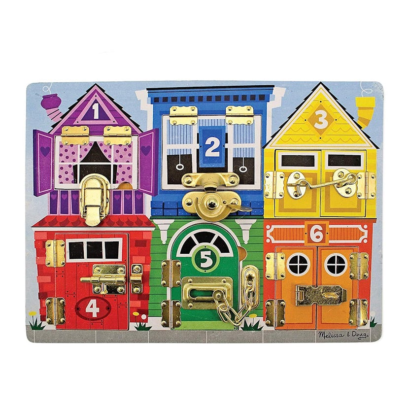 Melissa & Doug Wooden Latches Board