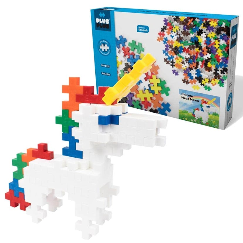 PLUS PLUS Mega Maker Unicorn Puzzle