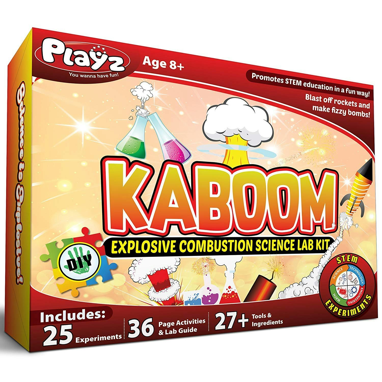 Kids Chemistry Set with 50 Science Experiments KangoKids Science Kits for Kids 