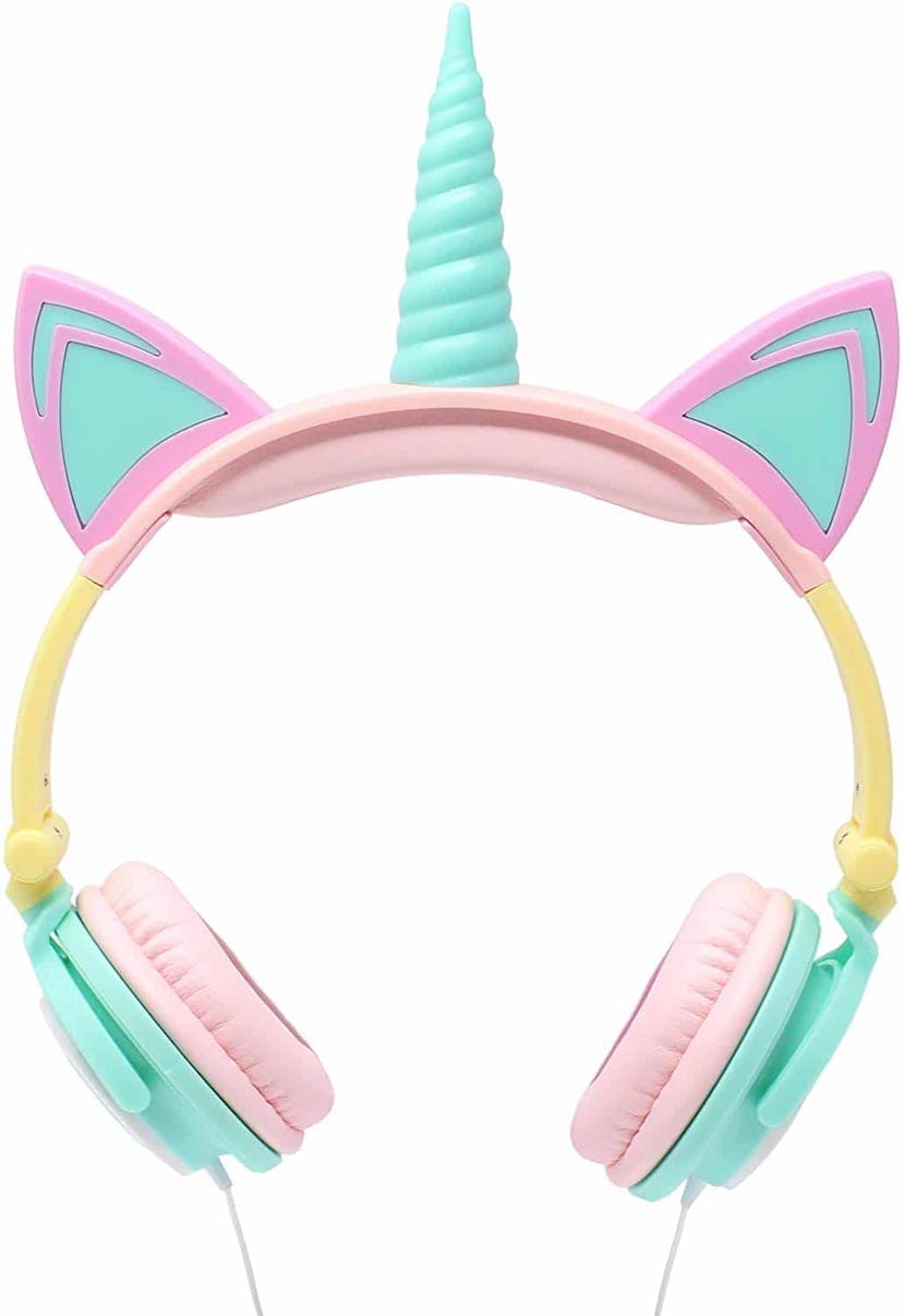 Gabba Goods Light Up Unicorn Padded Stereo Headphones