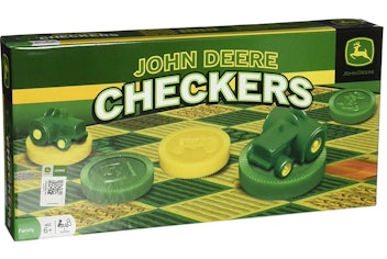 MasterPieces John Deere Checkers Game