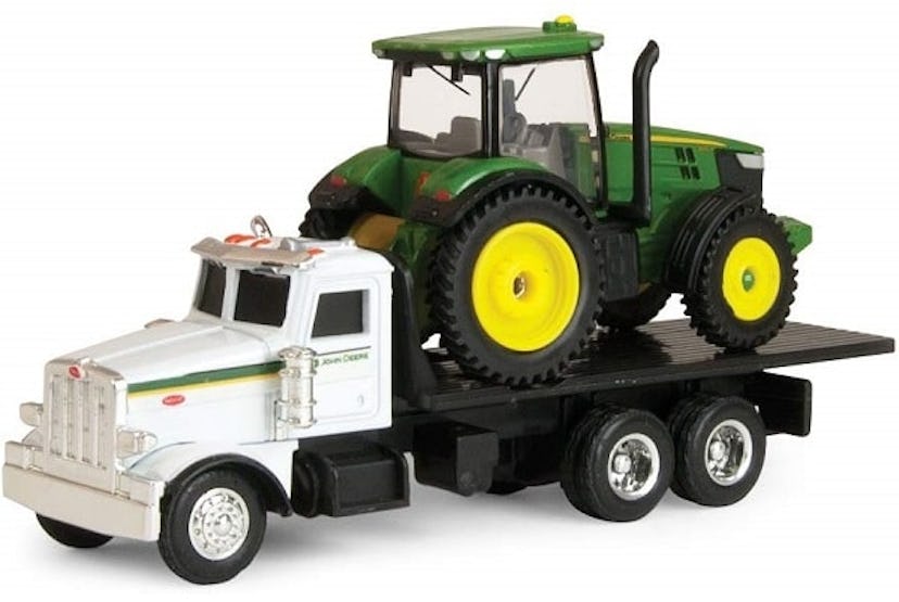 Ertl Collectibles Dealer Truck With 7R Tractor