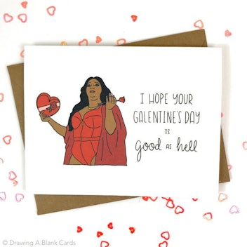 Lizzo 'Good As Hell' Galentine's Day Cards