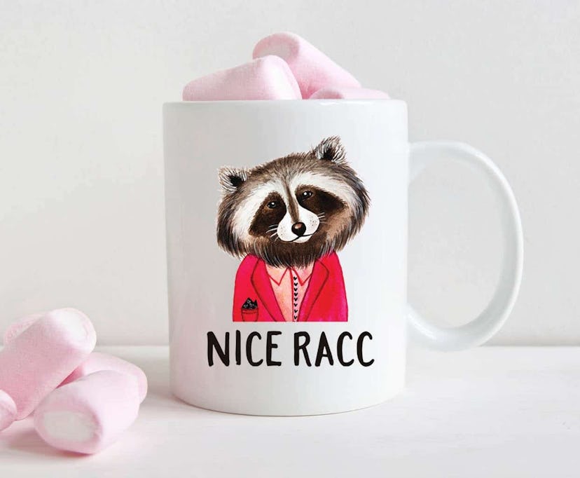 Field Trip Raccoon Mug