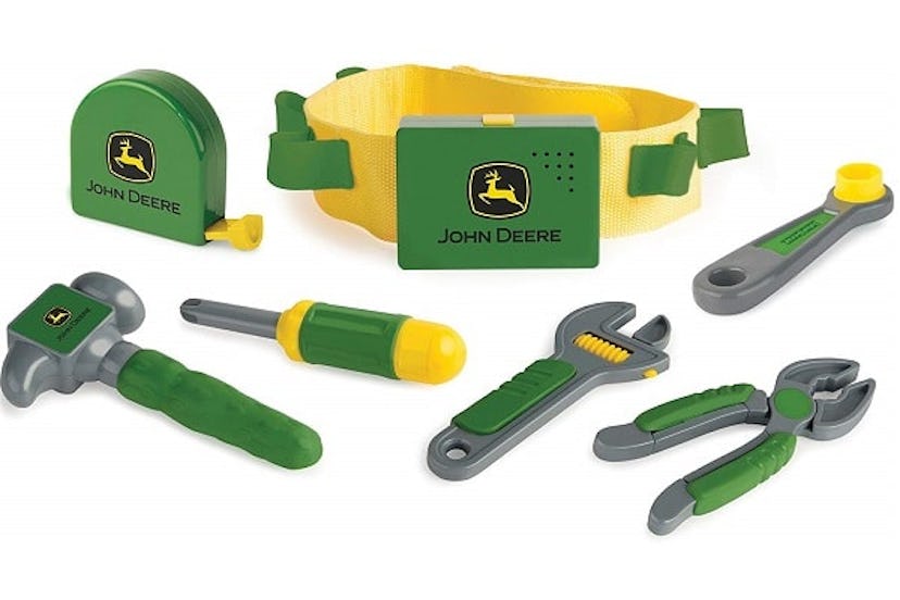 TOMY John Deere Deluxe Talking Tool Belt