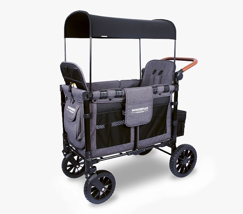 WonderFold Baby Multi-Function Two Passenger Wagon