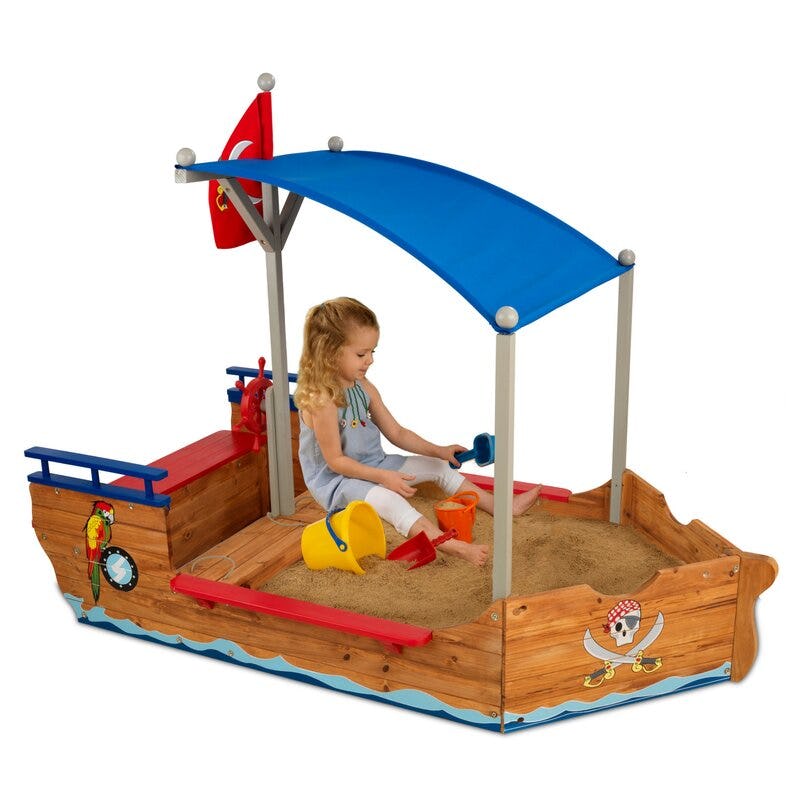 10 Of The Best Sandboxes For Kids And Toddlers — With Awnings, Seating