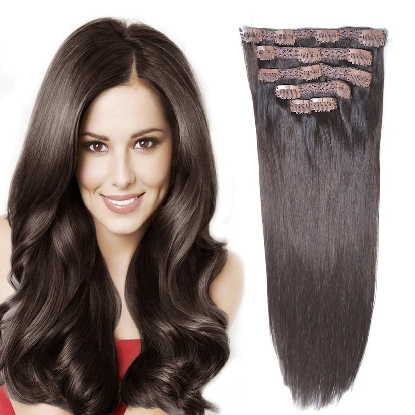 BHF Hair 14" Remy Human Hair Clip-In Extensions