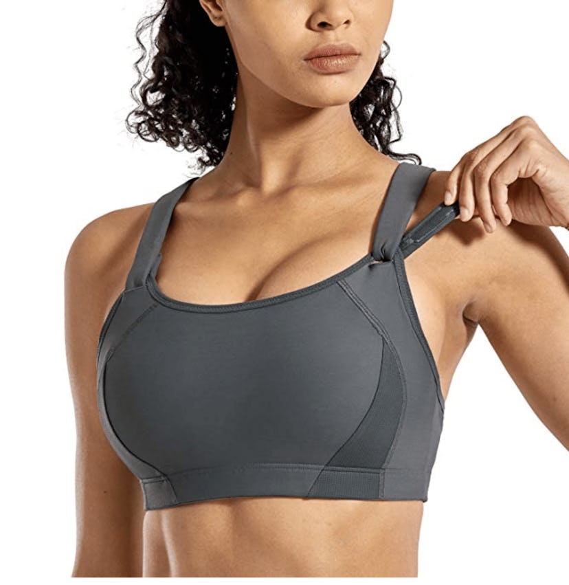 Wirefree Racerback High Impact Sports Bra by Syrokan