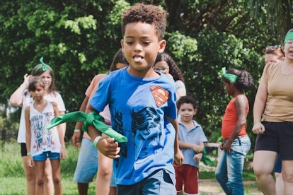 A Trip To The Park Reminded Me That My Black Children Aren't Safe: kid Running in park