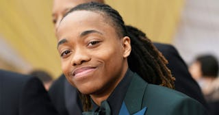 DeAndre Arnold Wore His Locs To The Oscars After Being Suspended From School: DeAndre Arnold posing ...