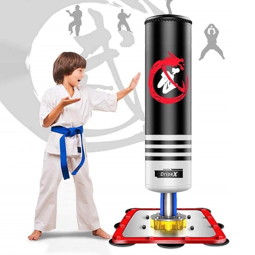 Dripex Freestanding Kids Punching Bag