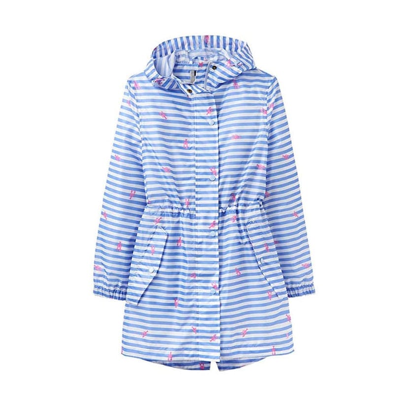 Joules Golightly Packable Waterproof Rain Coat