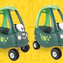 Little Tikes Cozy Coupe Dino Push Car