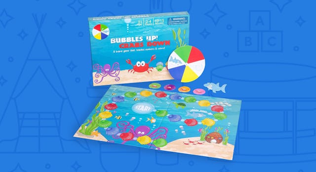 Crabs Down Toddler Board Games
