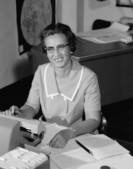 African-American mathematical pioneer Katherine Johnson