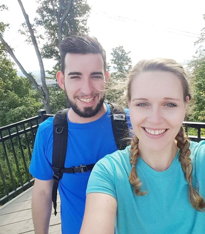 My Autism Diagnosis Came As An Adult: man and woman smiling in selfie