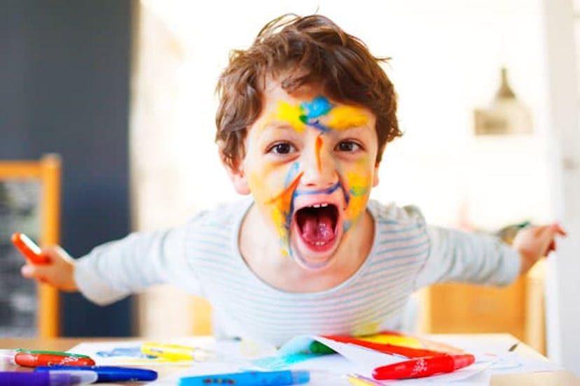 My Kids Can Swear Like Sailors, And 10 Other Things I’m Teaching Them: A boy playing with felt pens