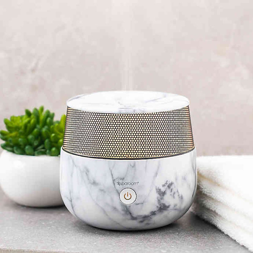 SpaRoom® Mysto™ Ultrasonic Essential Oil Diffuser in Marble