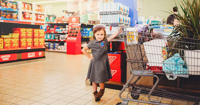 aldi birthday photo shoot