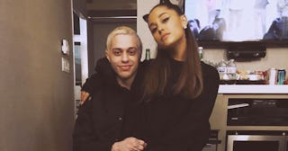 Ariana Grande and Pete Davidson