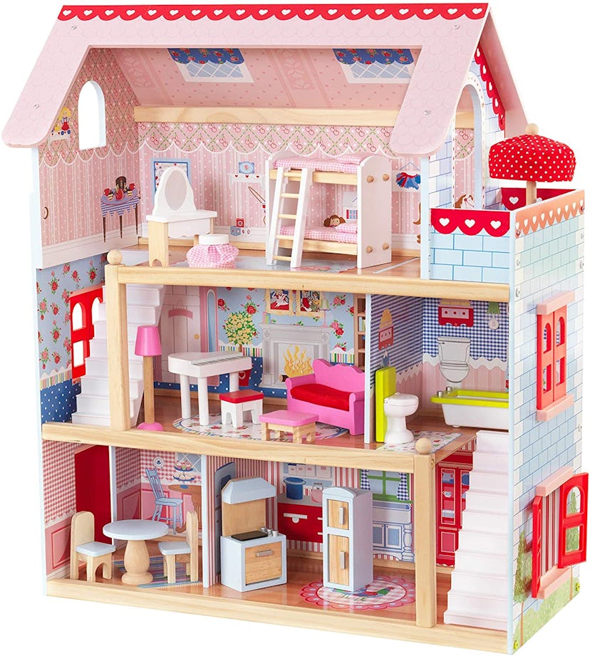 KidKraft Chelsea Doll Cottage with Furniture