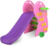 Uenjoy Kids Climber Slide Toddler Indoor and Outdoor Freestanding Slide Playset Baby Playground with...