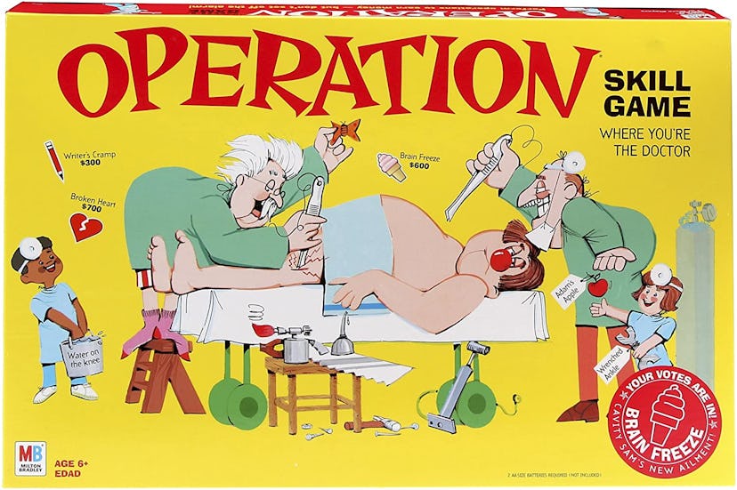 Operation Electronic Board Game With Cards