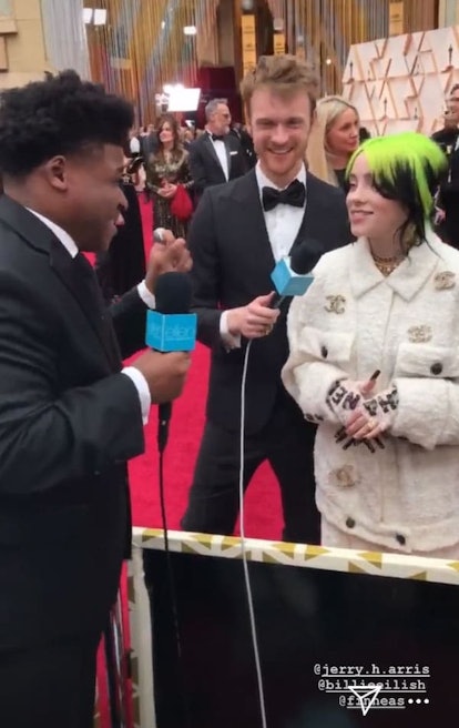 Jerry From 'Cheer' Interviewed Stars At The Oscars In True Jerry Fashion: Jerry interviewing Billie ...