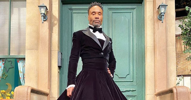 Billy Porter Responds To Those Criticizing His Decision To Wear A Dress On Sesame Street: Billy port...