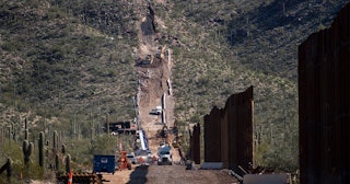 U.S. Border Workers Are Blowing Up A Native American Burial Ground To Make Room For The Wall: Constr...