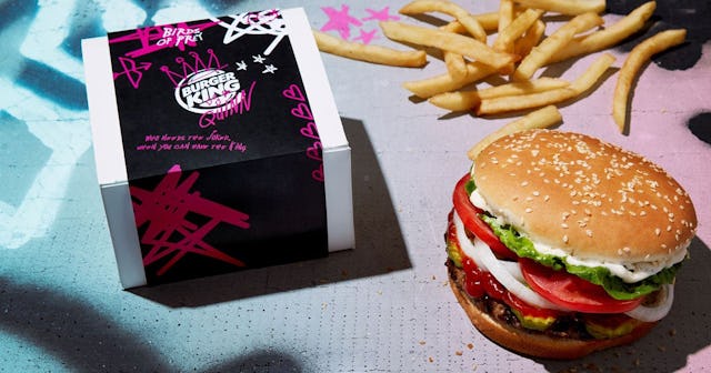 Burger King Will Let You Trade A Pic Of Your Ex For A Free Burger: Burger and fries