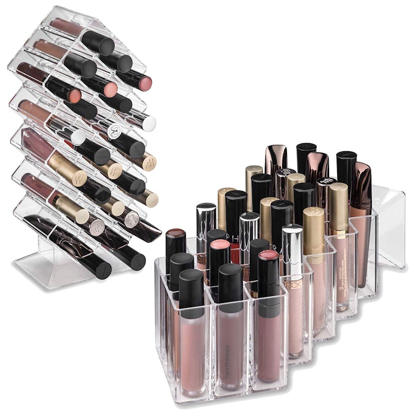 byAlegory Acrylic Lip Gloss Makeup Organizer 