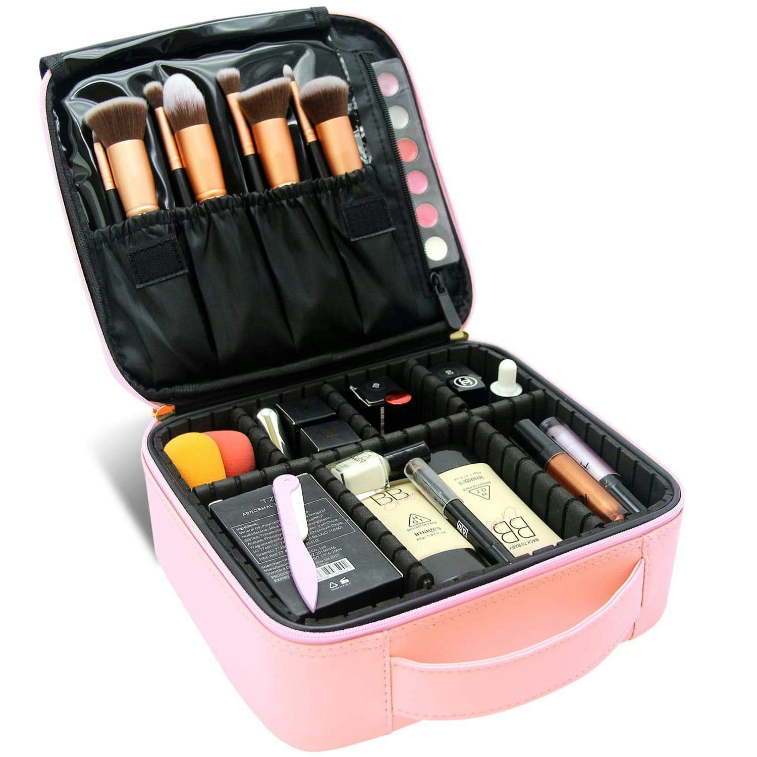 best makeup organizer case