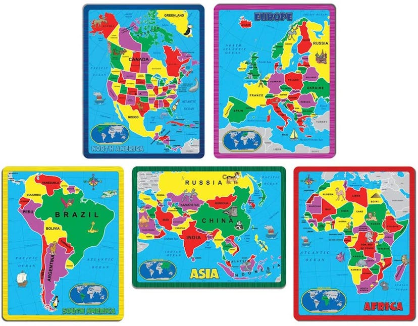 Continent Puzzle Combo Pack