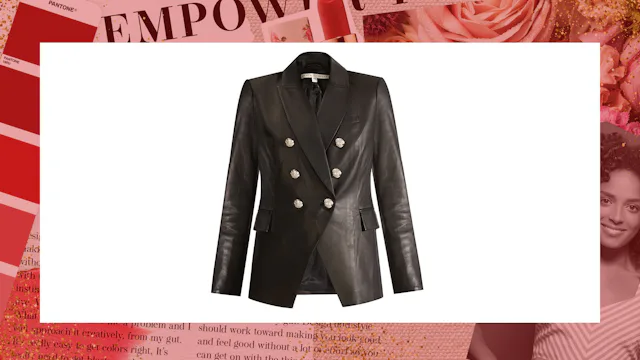 Sanders Women's Leather Moto Jacket