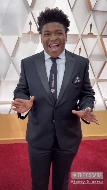 Jerry From 'Cheer' Interviewed Stars At The Oscars In True Jerry Fashion: Jerry getting excited