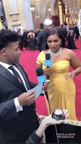 Jerry From 'Cheer' Interviewed Stars At The Oscars In True Jerry Fashion: Jerry interviewing Mindy K...
