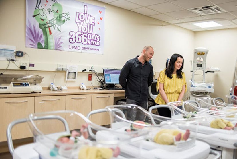 Hospital Dresses Infants As Grasshoppers To Celebrate Leap Day