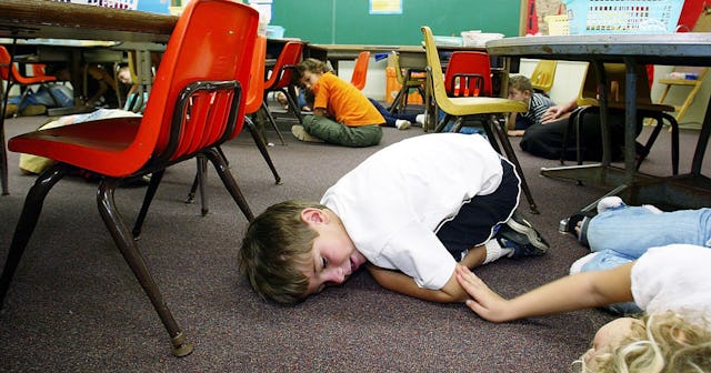 Two Big Teachers Unions Call For Schools To Reassess Use Of Lockdown Drills: Kindergarten students l...